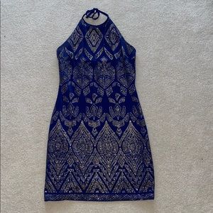 Blue sparkle dress